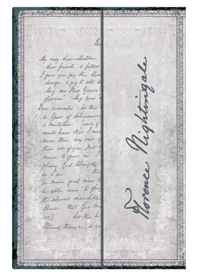 Записная книжка "Paperblanks" Florence Nightingale, Letter of Inspiration Mini Wrap лин.