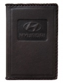 Обложка для водительских документов «Hyundai»