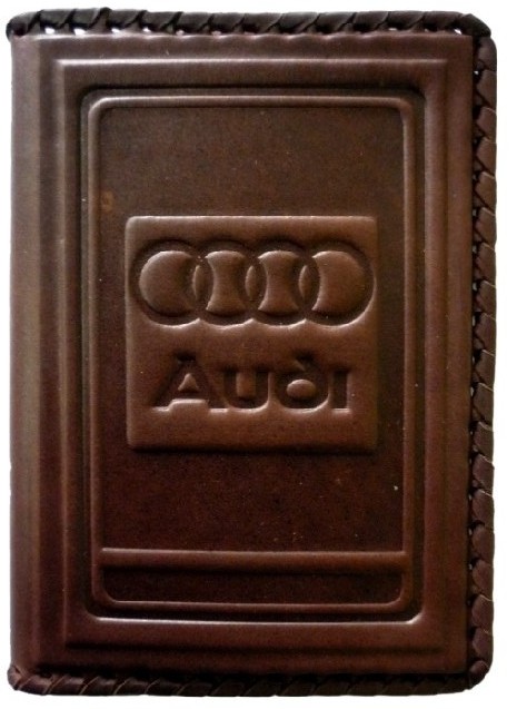 Обложка для водительских документов «Audi»