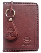 Обложка для водительских документов  с брелком «Opel»